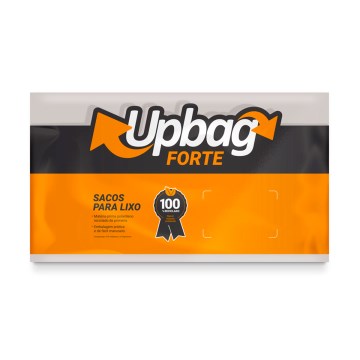 Saco para Lixo Forte Up Bag Transparente 300L 50UN