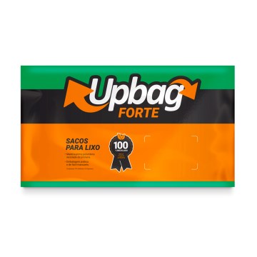 Saco para Lixo Forte Up Bag Verde 300L PCT 50UN