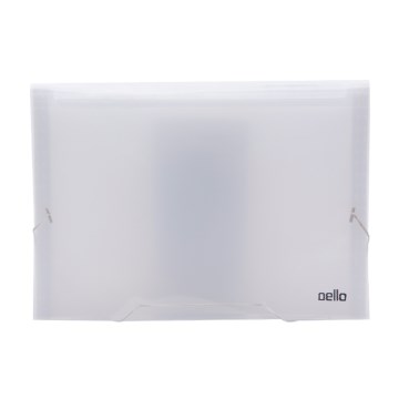 Pasta Sanfonada Dello A4 com 31 Divisórias Cristal