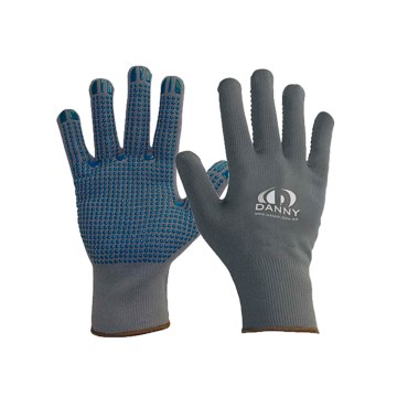 Luva Tricotada Nylon Danny DA11300 Poliflex Pigmentada M