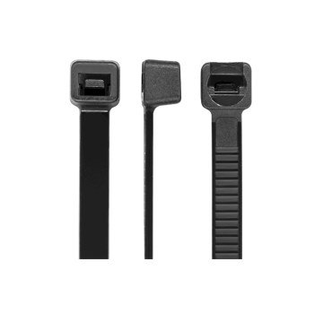 Abraçadeira de Nylon BRW 300x4,8mm Preto PCT  100UN
