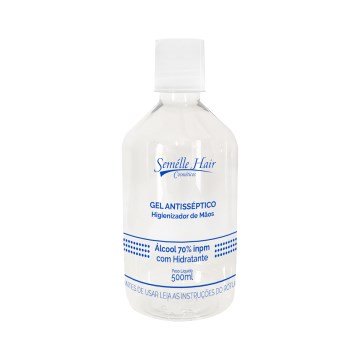 Álcool Gel Antisséptico 70% Semélle Hair 500ml