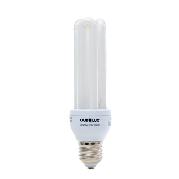Lâmpada Fluorescente Ourolux 3U 20W 220V 6400K