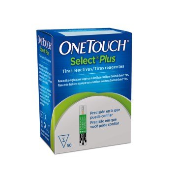 Tiras Reagentes Glicemia One Touch Select Plus 50UN