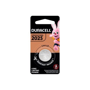 Bateria de Lítio Duracell CR 2025 Moeda 3V