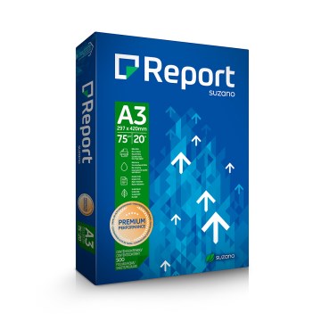 Papel Report A3 75g PCT 500fls