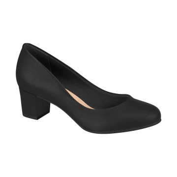 Sapato Feminino Beira Rio 4777 409 Napa Turim Preto 39