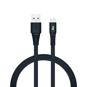 Cabo Micro USB i2Go i2GCBL043BK Flexível 1,2m Preto