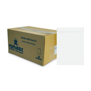 Envelope Saco Offset Branco 176x250mm PCT 250UN