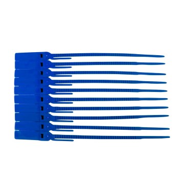 Lacre Escada Azul 16,8cm AF Num. Sequencial PCT 100UN