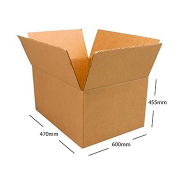 Caixa Papelão Onda Dupla 600x470x455mm PCT 10UN