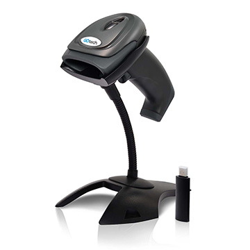 Leitor de Código de Barras Go Tech XB-5066R Wireless USB