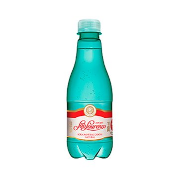 Água Mineral com Gás São Lourenço 300ml FD 12UN