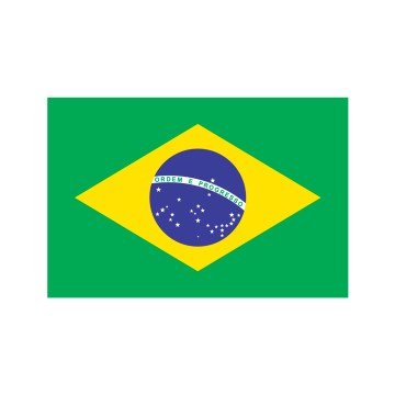 Bandeira Nacional 1,28 x 0,90m