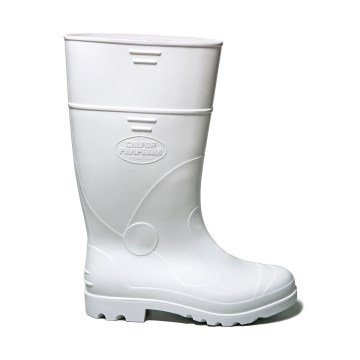 Bota PVC Italbotas Industrial Cano Longo Branca 44