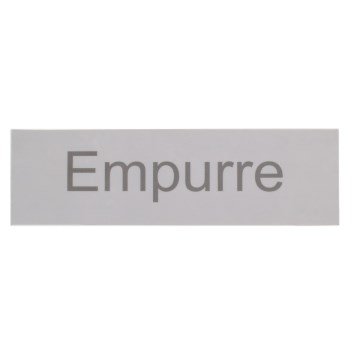 Adesivo Empurre (Em Braile) para Portas de Vidro