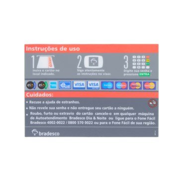 Adesivo Painel de Instruções