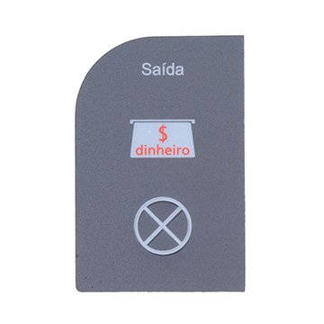Adesivo Saída de Dinheiro
