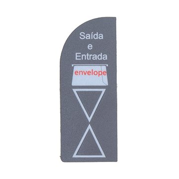 Adesivo Saída e Entrada de Envelopes