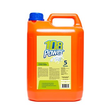 Desinfetante 108 Power Capim Limão 5L