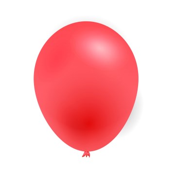 Balão de Látex 7 Vermelho PCT 50un