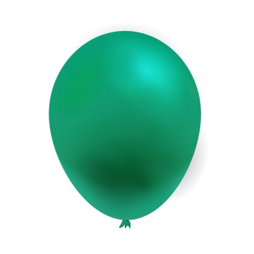 Balão de Látex 7 Verde PCT 50UN