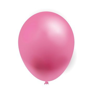 Balão de Látex 7 Rosa PCT 50UN