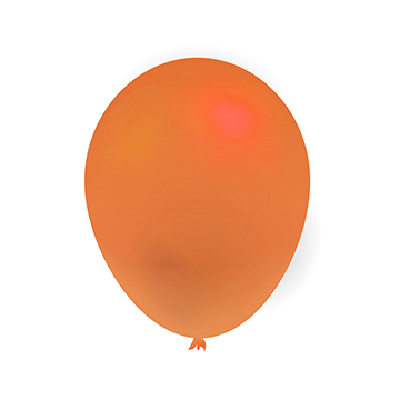 Balão de Látex 8 Laranja PCT 50UN