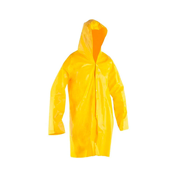 Capa de Chuva Brascamp PVC Forrada Amarela M