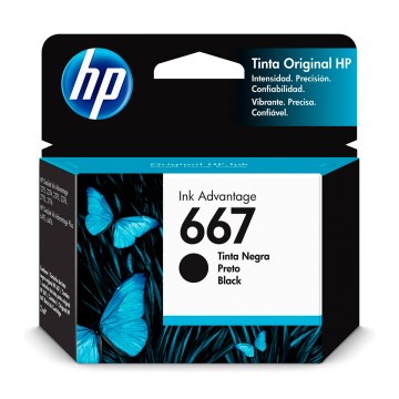 Cartucho HP 3YM79AB Preto 667