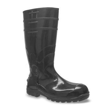 Bota PVC Bracol 85BPL600 Cano Longo Preta 44