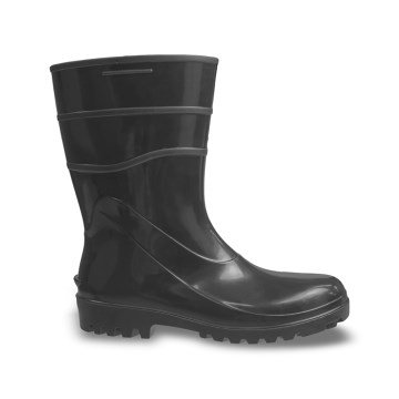 Bota PVC Bracol 82BPC600 Cano Médio Preta 44