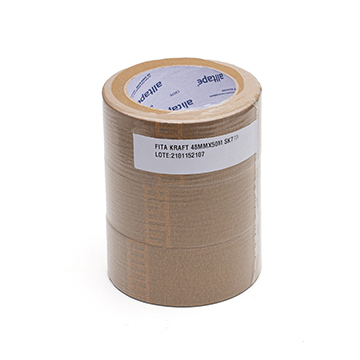 Fita Adesiva Alltape 48mmx50m Kraft PCT 3UN