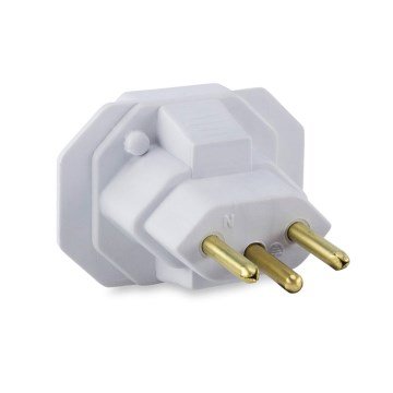 Adaptador Force Line Modelo Antigo para Novo 10AH Branco