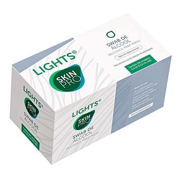 Álcool Swab 70° Skin Pro CX 100UN