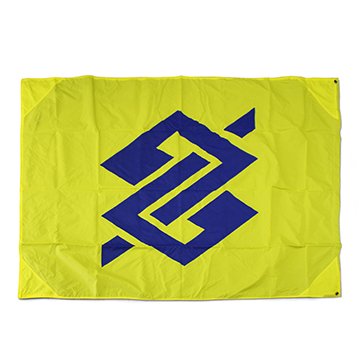 Bandeira Do Banco do Brasil 0,90 x 1,28M Interna