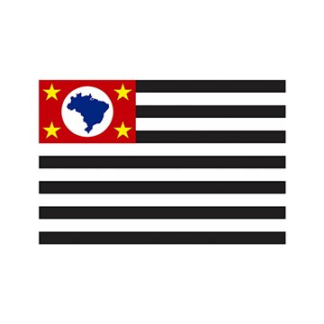 Bandeira Estadual São Paulo 1,35 x 1,93M