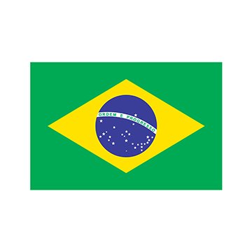 Bandeira Nacional do Brasil 1,35 x 1,93M Externa