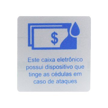 Etiqueta Adesiva TAA Tinge Cédulas BB PCT 5UN