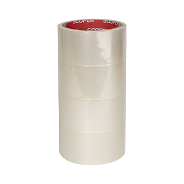 Fita Adesiva Sooper Transparente 48mmx50m 4UN