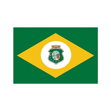 Bandeira Estadual Ceará 0,90 x 1,28M Interna