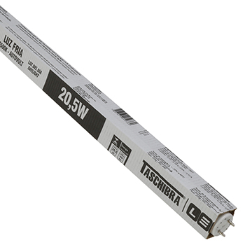 Lâmpada Led Tubular Taschibra 20,5Watts 6500K Autovolt
