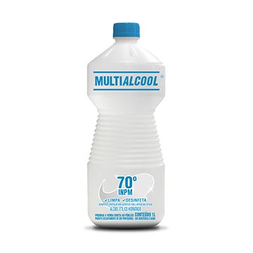 Álcool Líquido 70° Multialcool 1L