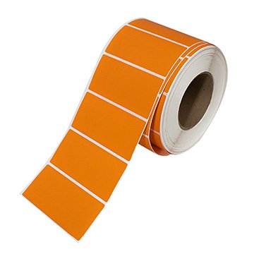 Etiqueta Adesiva 100X50mm Laranja Claro 4031C RL 200UN