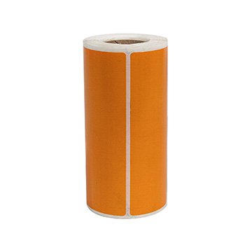 Etiqueta Adesiva 100X50mm Laranja 158C RL 200UN