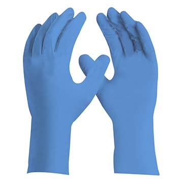 Luva Nitrílica Descartável Azul XG CX 100UN | Danny DA90200