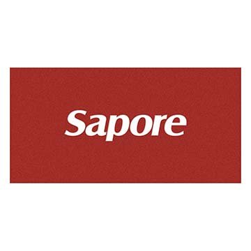 Tapete em Vinil Sapore Vermelho 1,00m x 0,60m