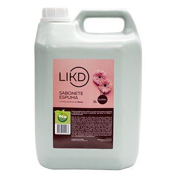 Sabonete Espuma LIKD (108 Power) Floral 5L