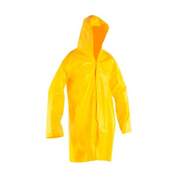 Capa de Chuva Brascamp PVC Forrada Amarela P