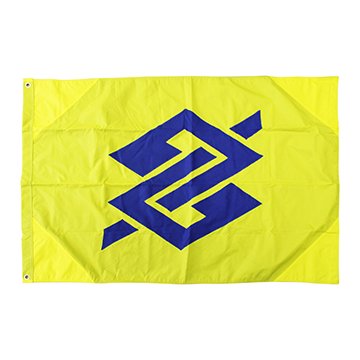 Bandeira Banco do Brasil 0,90 x 1,28 metros